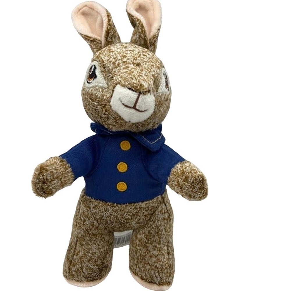 Peter Rabbit Movie Plush Stuffed Animal Beatrix Potter Bunny Blue Jacket Toy 11"